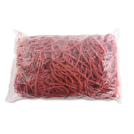 Gumki recepturki OFFICE PRODUCTS, średnica 130mm, 1,5x3mm, 60% kauczuku, 1000g, zgrzewka, czerwone