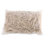 Gumki recepturki OFFICE PRODUCTS, średnica 130mm, 1,5x3mm, 60% kauczuku, 1000g, zgrzewka, białe