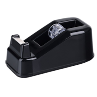 Dyspenser do taśm biurowych OFFICE PRODUCTS, 12,5x6,5x5,5 cm, czarny