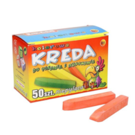 Kreda czerwona Marbor - 50 szt. prostokątna