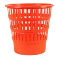 Kosz na śmieci OFFICE PRODUCTS, ażurowy, 16l, pomarańczowy