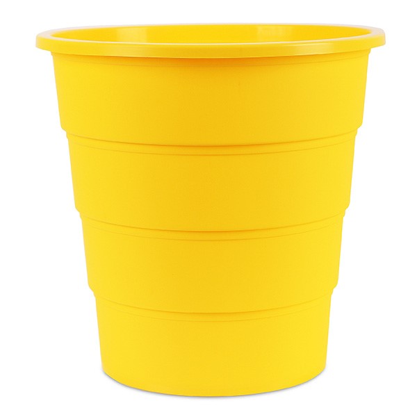 Kosz na śmieci OFFICE PRODUCTS, pełny, 16l, żółty