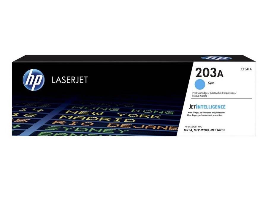 Toner HP 203A do Color LaserJet Pro M254dn/ M280nw | 1 300 str | cyan