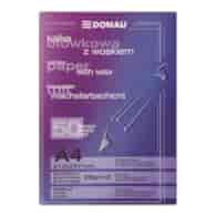 Kalka ołówkowa DONAU z woskiem, A4, 50szt., fioletowa