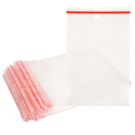 Woreczki strunowe,  60x80 mm 100 sztuk