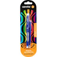 Długopis wymazywalny CORETTO GR-1609 blister + wkład niebieski