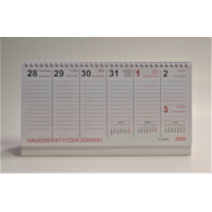 Kalendarz biurkowy poziomy 28,7x13,5cm na 2027 rok