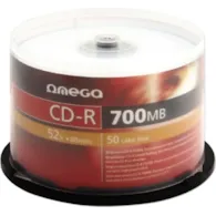 Płyta CD-R 80minx52/700MB  op 50  cake OMEGA