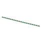 Grzbiety do bindowania OFFICE PRODUCTS, A4, 6mm (25 kartek), 100 szt.,zielone