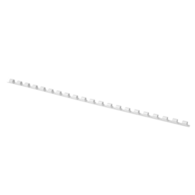 Grzbiety do bindowania OFFICE PRODUCTS, A4, 6mm (25 kartek), 100 szt., białe