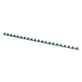 Grzbiety do bindowania OFFICE PRODUCTS, A4, 8mm (45 kartek), 100 szt., zielone