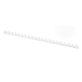 Grzbiety do bindowania OFFICE PRODUCTS, A4, 8mm (45 kartek), 100 szt., białe