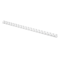 Grzbiety do bindowania OFFICE PRODUCTS, A4, 10mm (65 kartek), 100 szt., białe