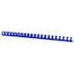 Grzbiety do bindowania OFFICE PRODUCTS, A4, 19mm (165 kartek), 100 szt., niebieskie