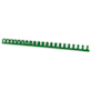 Grzbiety do bindowania OFFICE PRODUCTS, A4, 19mm (165 kartek), 100 szt., zielone