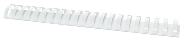 Grzbiety do bindowania OFFICE PRODUCTS, A4, 38mm (350 kartek), 50 szt., białe