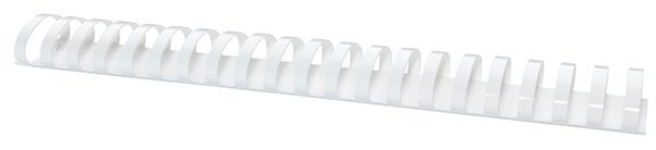 Grzbiety do bindowania OFFICE PRODUCTS, A4, 45mm (440 kartek), 50 szt., białe