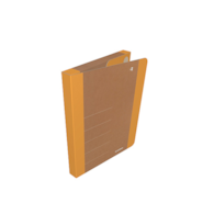 Teczka na rzepy DONAU LIFE, A4/3cm, pomarańczowa