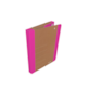 Teczka na rzepy DONAU LIFE, A4/3cm, różowa