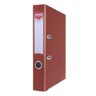 Segregator OFFICE PRODUCTS Officer z szyną, PP, A4/55mm, bordowy