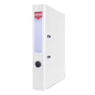 Segregator OFFICE PRODUCTS Officer z szyną, PP, A4/55mm, biały