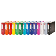 Segregator OFFICE PRODUCTS Officer z szyną, PP, A4/75mm, turkusowy