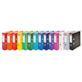 Segregator OFFICE PRODUCTS Officer z szyną, PP, A4/75mm, różowy