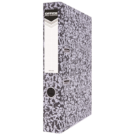 Segregator OFFICE PRODUCTS Archiv z szyną, kartonowy, A4/50mm, szary