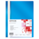 Skoroszyt OFFICE PRODUCTS, PP, A4, miękki, 100/170mikr., niebieski
