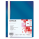 Skoroszyt OFFICE PRODUCTS, PP, A4, miękki, 100/170mikr., granatowy