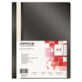 Skoroszyt OFFICE PRODUCTS, PP, A4, miękki, 100/170mikr., czarny