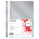 Skoroszyt OFFICE PRODUCTS, PP, A4, miękki, 100/170mikr., szary
