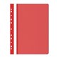 Skoroszyt OFFICE PRODUCTS, PP, A4, miękki, 100/170mikr., wpinany, czerwony