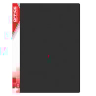 Teczka ofertowa OFFICE PRODUCTS, PP, A4, 520mikr., 10 koszulek, czarna