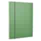 Teczka-pudełko z gumką OFFICE PRODUCTS, PP, A4/40, zielona