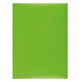 Teczka z gumką OFFICE PRODUCTS, karton/lakier, A4, 350gsm, 3-skrz., zielona