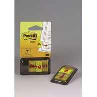 Zakładki indeksujące POST-IT® z nadrukiem „znak zapytania” (680-32R), PP, 25x43mm, 50 kart.