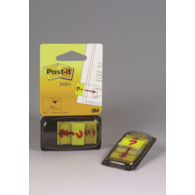 Zakładki indeksujące POST-IT® z nadrukiem „znak zapytania” (680-32R), PP, 25x43mm, 50 kart.
