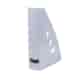 Pojemnik na dokumenty OFFICE PRODUCTS, ażurowy, A4/70mm, szary