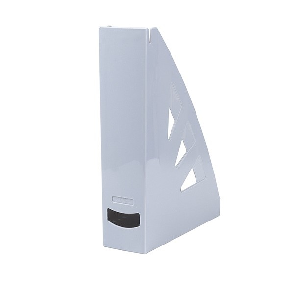 Pojemnik na dokumenty OFFICE PRODUCTS, ażurowy, A4/70mm, szary