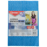 Ścierka uniwersalna OFFICE PRODUCTS, wiskoza 70%, gr. 40g/mkg, 32x50cm, 5szt., mix kolorów