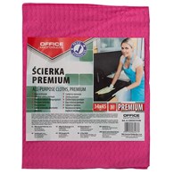 Ścierka premium OFFICE PRODUCTS, wiskoza 80%, gr. 65g/mkg, 34x45cm, 3szt.