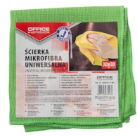 Ścierka uniwersalna OFFICE PRODUCTS, mikrofibra, gr. 240g/mkg, 30x30cm