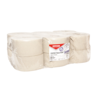 Papier toaletowy makulaturowy OFFICE PRODUCTS Jumbo, 1-warstwowy, 120m, 12szt., szary