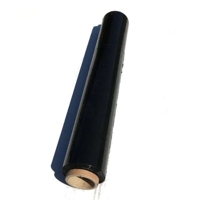 folia stretch czarna 1,5kg