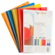 Okładka na zeszyt GIMBOO, krystaliczna, A5, 150mikr., transparentna