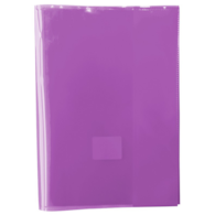 Okładka na zeszyt GIMBOO, krystaliczna, A5, 150mikr., fioletowa