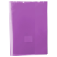 Okładka na zeszyt GIMBOO, krystaliczna, A5, 150mikr., fioletowa