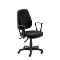 Fotel biurowy OFFICE PRODUCTS Paros, czarny