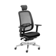 Fotel biurowy OFFICE PRODUCTS Skiatos, czarny